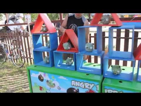 Видео Аттракцион «Angry Birds» 2