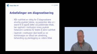 Video av ROP-retningslinjen, kapittel 6: Diagnostisering