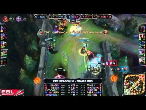 EPS NA Season XI Final - TDK vs FSN - Jinx Pentakill