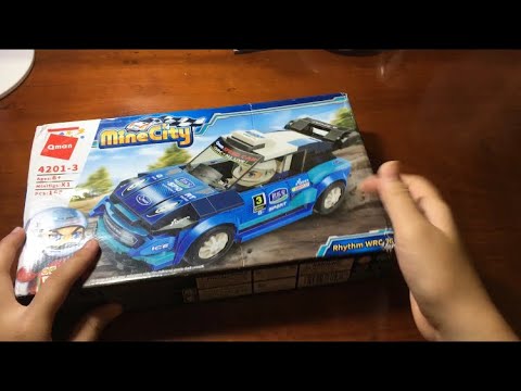 Конструктор Qman «Гоночный автомобиль Rhythm WRC-36» 4201-3 Mine City: Racing Car Series / 168 деталей