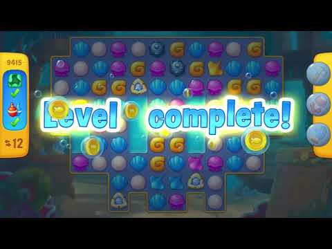 Fishdom  Level 9411 - 9420 (First Try) 🐡