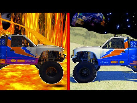 Gravity Test: Sun vs Moon Crash Tests | BeamNG drive