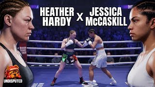 ボクシングゲーム UNDISPUTED ヘザー・ハーディ ー vs ジェシカ・マッキャスキル (ダイジェスト)