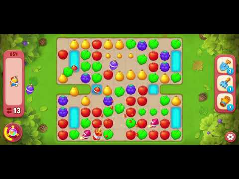 Gardenscapes Level 854