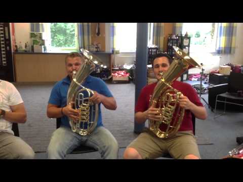 "Garten-Polka" - Die kleine Besetzung - live im Proberaum