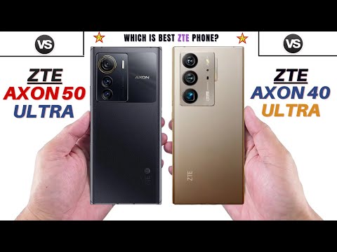 ZTE Axon 40 Ultra Vs ZTE Axon 50 Ultra 🔥🔥🔥 @techcollar