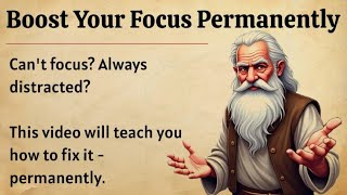 How to Boost Your Focus Permanently || Graded Reader || Improve Your English Skills ✅