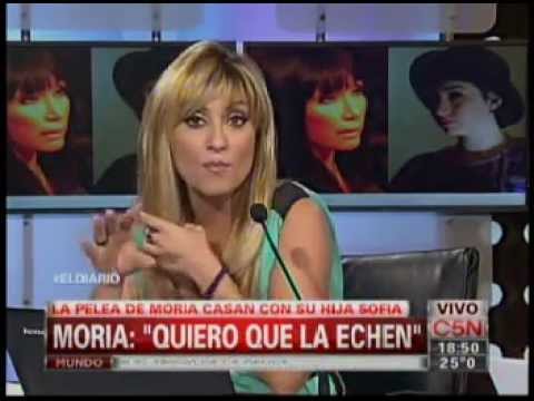 Escándalo entre Moria Casán y su hija en la grabación de Malas muchachas   Moria Casán, Sofía Gala