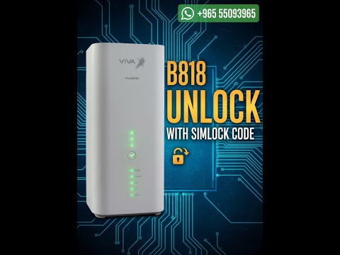 unlock b818 / decode b818 / b818 