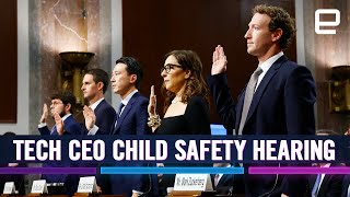 Tech CEO child safety hearing highlights: You have blood on your hands.