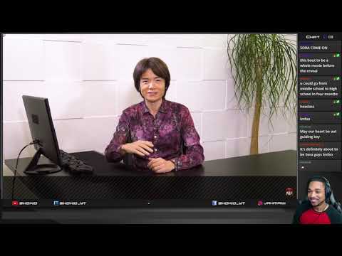 Sora in Smash Live Reaction