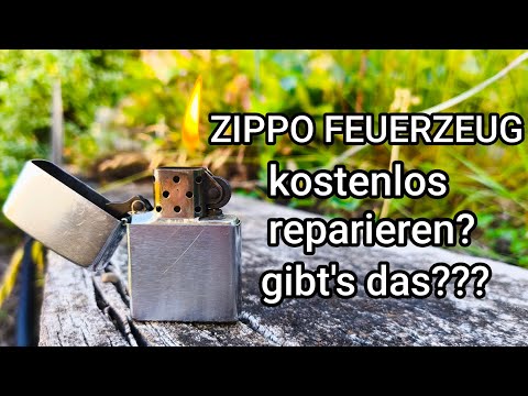 Zippo Europe Repair Clinic meine Erfahrung mit einem defekten Zippo Benzinfeuerzeug kein IMCO   BIC