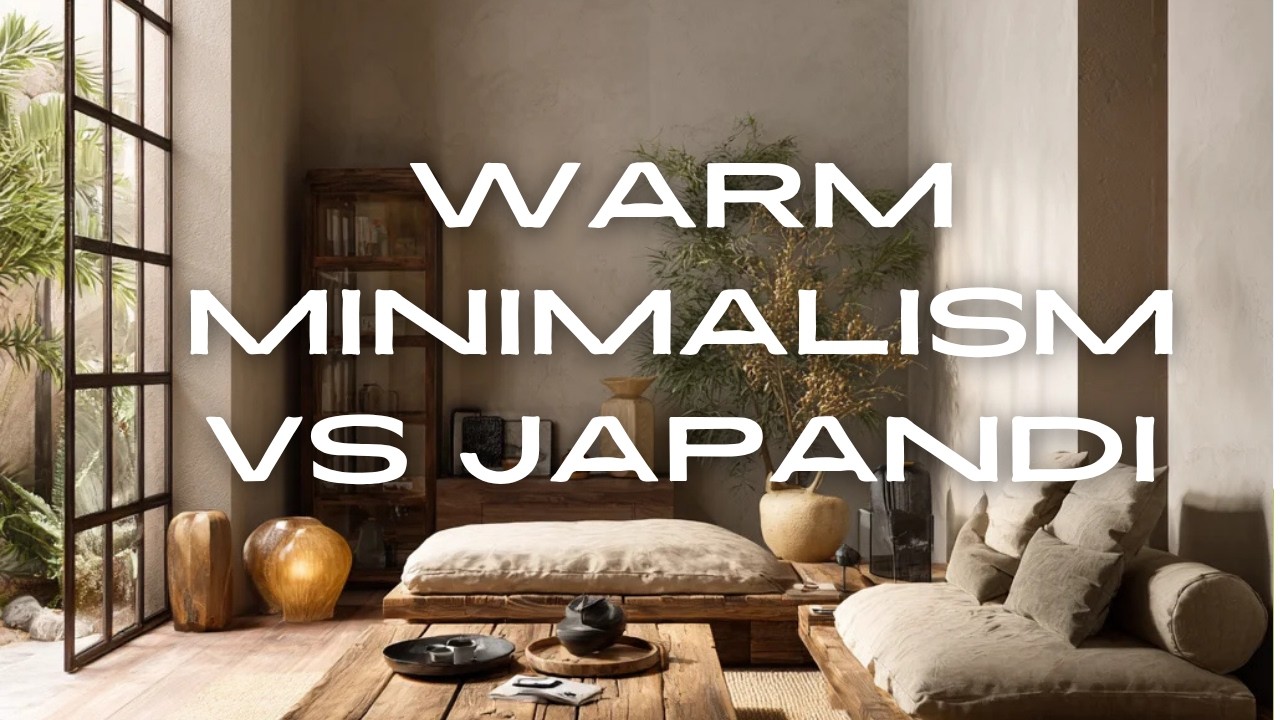 Warm Minimalism vs Japandi