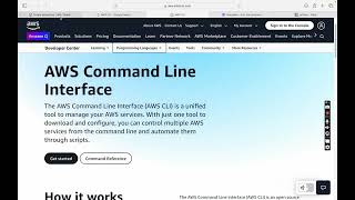 Download the video "How to configure AWS CLI access environment with detailed explanation"