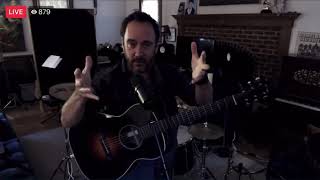 Singing From the Windows by Dave Matthews Live Stream Facebook for Art Transforms Us 5/19/2020