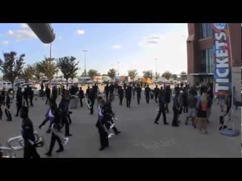 2012 Blue Knights Horn Line DCI Finals Warmup Indianapolis, IN
