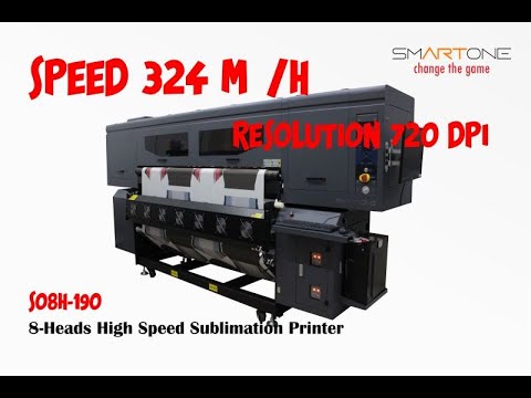 8 HEADS HIGH SPEED SUBLIMATION PRINTER