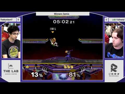 NaCl February - Losers R4 - LAB | Fullmetal (Fox) vs TheNumber47 (Sheik)