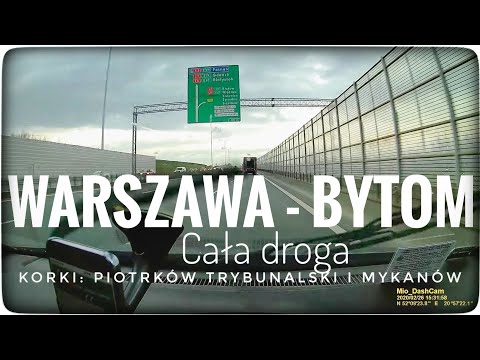 Droga: Warszawa Bytom (S2, S8, A1) i korki w Piotrkowie, Mykanowie - 26.02.2020 | ForumWiedzy