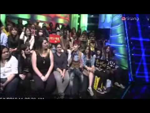 120501 Simply K-Pop E08 - Hanbyul (Ledapple) MC Cut