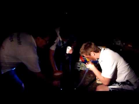 Spring Break Europe 2011 - Beerbong Kevin