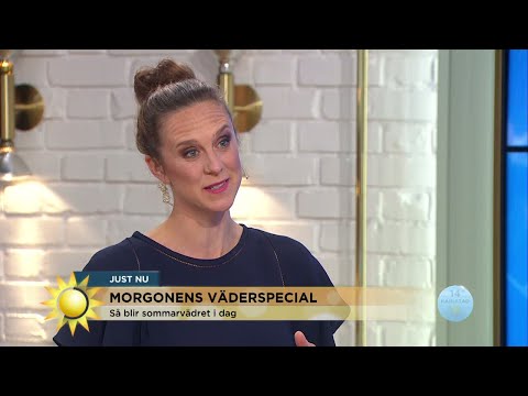 Meteorologen: ”Ingen riktig sommarvärme” - Nyhetsmorgon (TV4)