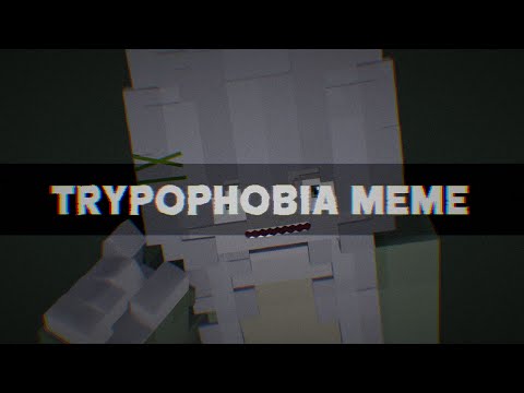 Terrifying Minecraft Animation: Trypophobia Meme