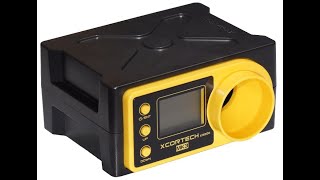 جهاز قياس السرعه للبنادق الهوائيه يقيس بالمتر والقدم مع حساب الجول