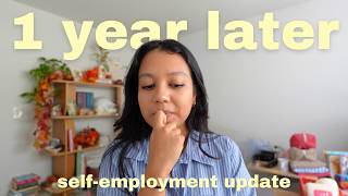 I QUIT my 9-5 : 1 year later // day in my life as a self-employed business owner/content creator