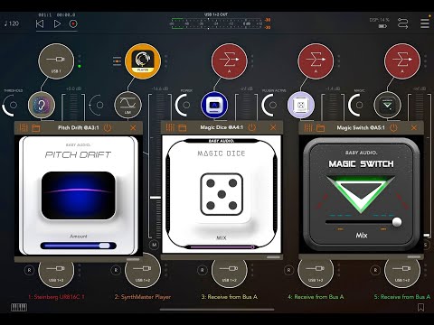 Baby Audio Pitch Drift, Magic Dice & Magic Switch - All 100% FREE Effect Apps for iOS