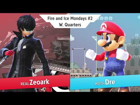 Zeoark (Joker, Greninja) vs Dre (Mario) - Fire and Ice #2 Winners Quarter Finals