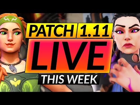 NEW PATCH 1.11 META Breakdown - SOON LIVE - Changes and Updates You NEED to Know - Valorant Guide