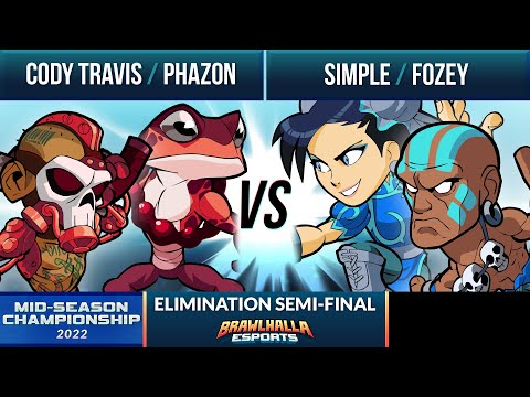 Cody Travis & Phazon vs Simple & Fozey - Elimination Semi-Final - Midseason Invitational 2022 - 2v2