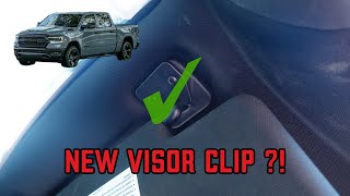 HOW TO FIX AND PERMANENTLY REPAIR YOUR BROKEN SUN VISOR ON A 2019+ RAM, GRAND, CHEROKEE AND WAGONEER