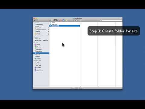 Joomla 1 5 Beginner Lesson 6 Install Joomla on a Mac