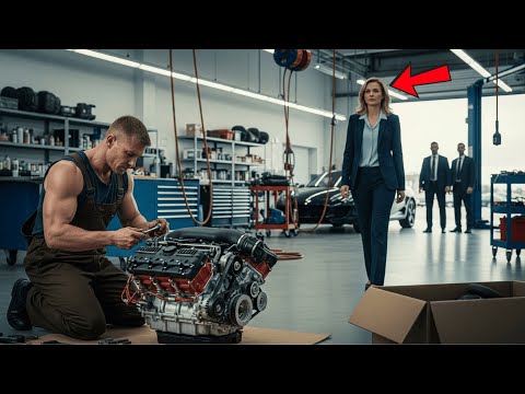 Meccanico Povero Ripara Il Motore Della Ferrari Della Miliardaria — E Lei Gli Chiede Ora Di Sposarla
