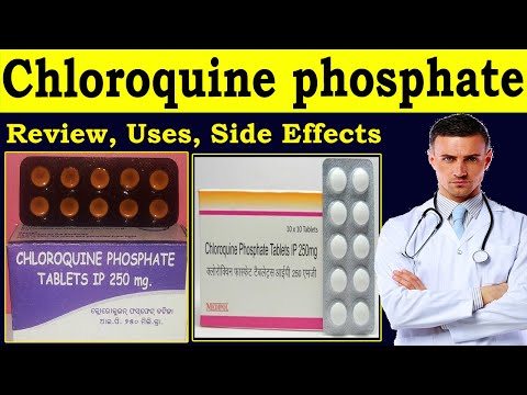 Chloroquine phosphate tablets ip, 500 mg
