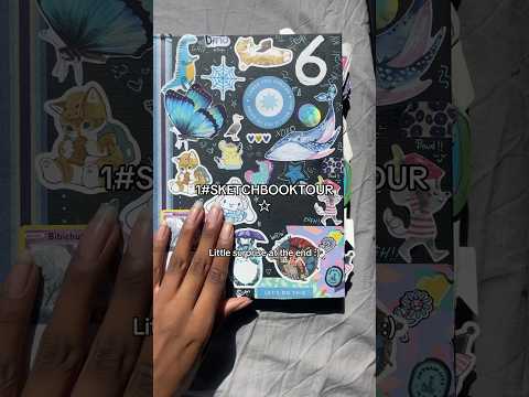 I made a full sketchbook tour video! Go check it out if you want :3
