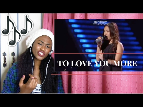 Charice-To Love You More | Reaction