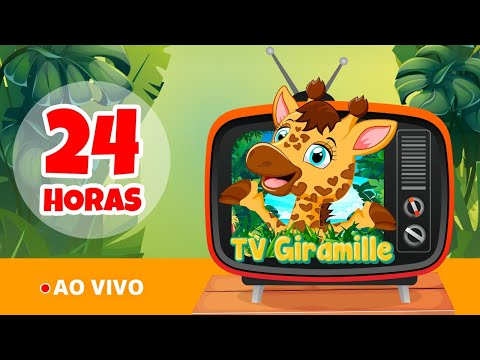 🔴 TV Giramille 24h ao vivo • Live sem intervalos | Desenho Animado Musical