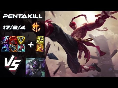 JUNGLE Lee Sin vs Dr. Mundo [PENTAKILL] - EU Grandmaster Patch 25.S2.4