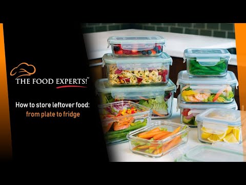 How To Store Leftover Food