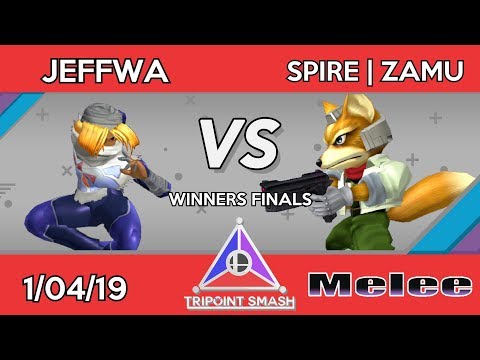 Tripoint Smash 42 - Winners Finals - JeffWa (Sheik) Vs. Spire | Zamu (Fox)