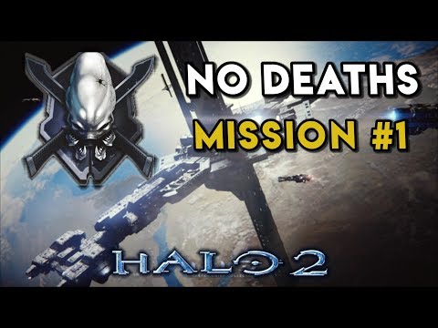 Halo 2 LEGENDARY NO DEATHS Walkthrough ► Mission #1 Cairo Station