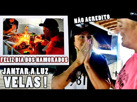 GIGA FEZ UM JANTAR ROMANTICO NA LAJE DA MANSÃO MAROMBA