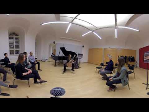 Lennox Berkeley Concerto for Guitar (Virtual Reality) - Francesca Agostinis [360° 3D, 4K]