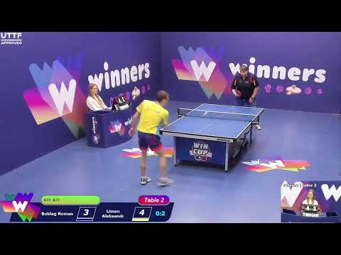 WINners CUP table 2  02.01 Boklag Roman - Liman Aleksandr 17:30