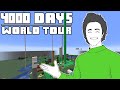 4000 Days Hardcore Minecraft WORLD TOUR