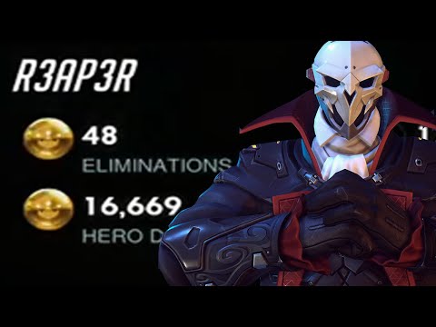 SPIRIT INSANE REAPER GAMEPLAY OVERWATCH SEASON 27 TOP 500