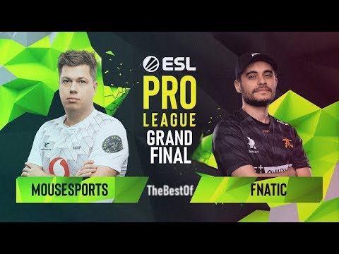 GRAND FINAL: Mousesports vs Fnatic (Best Moments - ESL Pro League Season 10 Finals)